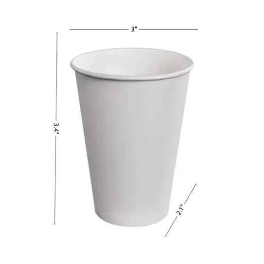9oz White Paper Cup