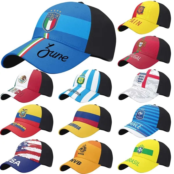 Football World Cup duckbill cap