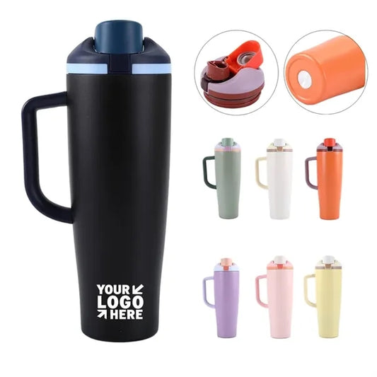 40oz Tumbler Insulated Stainless Steel Water Bottle