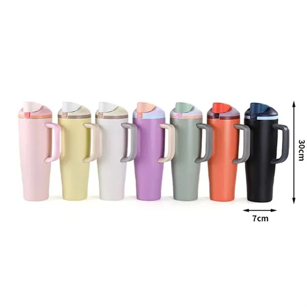 40oz Tumbler Insulated Stainless Steel Water Bottle