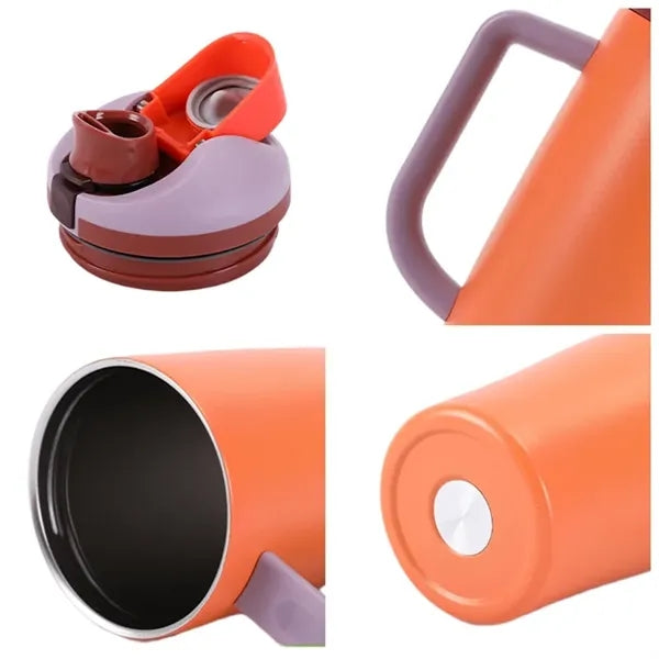 40oz Tumbler Insulated Stainless Steel Water Bottle