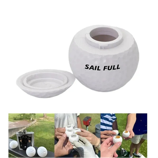 Golf Ball Shaped Shot Glass