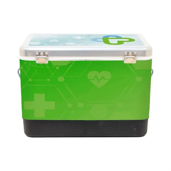Sasquatch 54QT Cooler, Wrap Graphic and Lid Decal