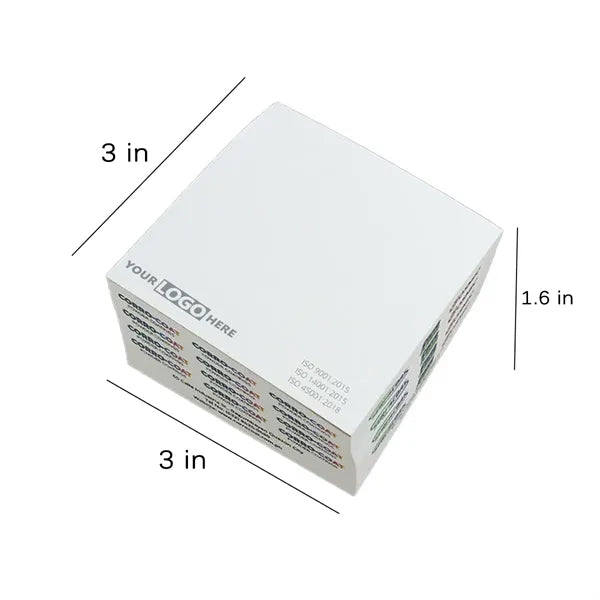 Sticky Notes 3"x3" Cube Personalized Office School