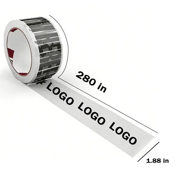 Transparent Shipping Tape 1.88"x76.5yd Heavy Duty Carton