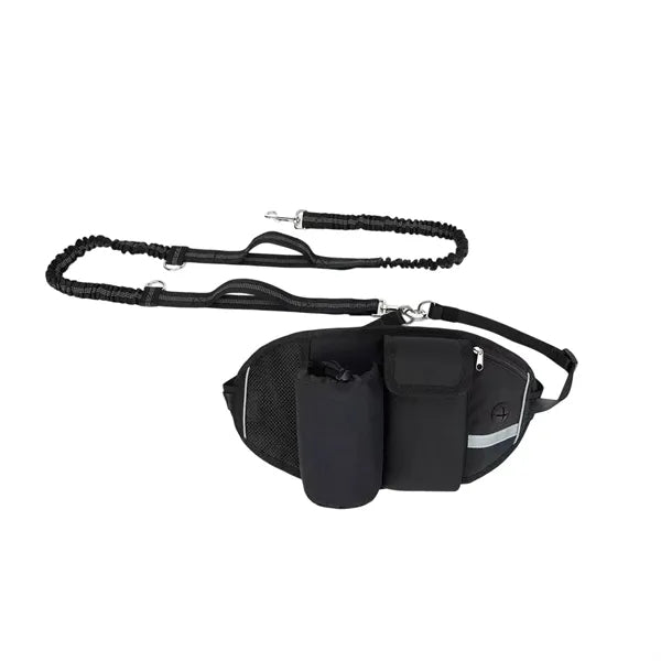 Outdoor Sports Storage Waist Pack with Dog Leash