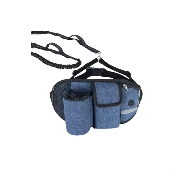 Outdoor Sports Storage Waist Pack with Dog Leash