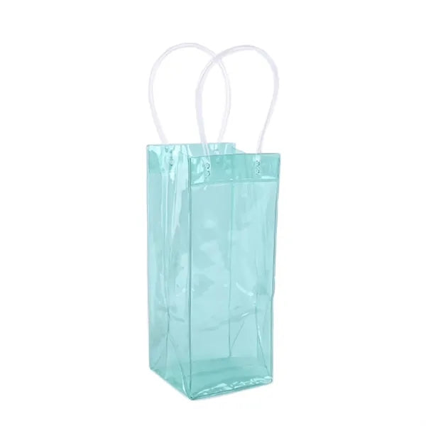 PVC Portable Collapsible Clear Wine Pouch Cooler