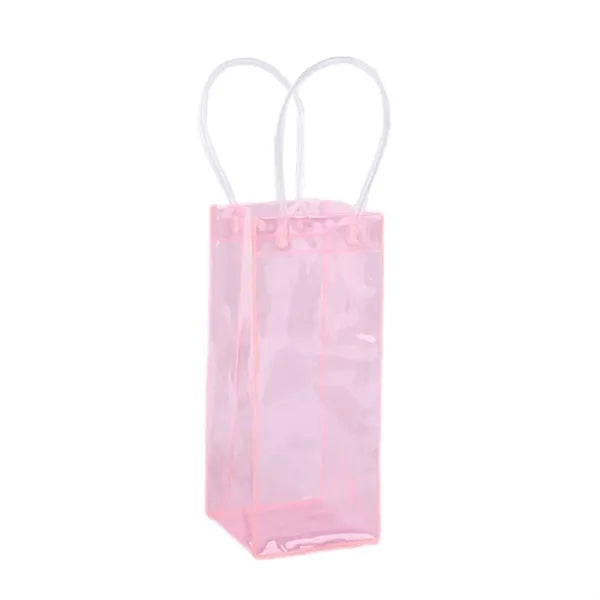 PVC Portable Collapsible Clear Wine Pouch Cooler