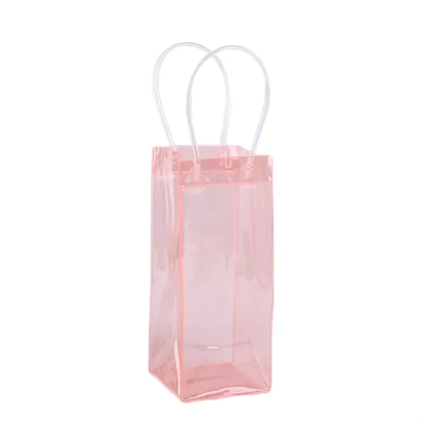 PVC Portable Collapsible Clear Wine Pouch Cooler