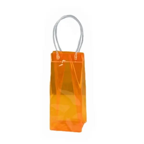 PVC Portable Collapsible Clear Wine Pouch Cooler