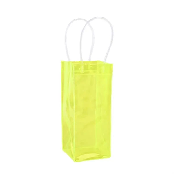 PVC Portable Collapsible Clear Wine Pouch Cooler