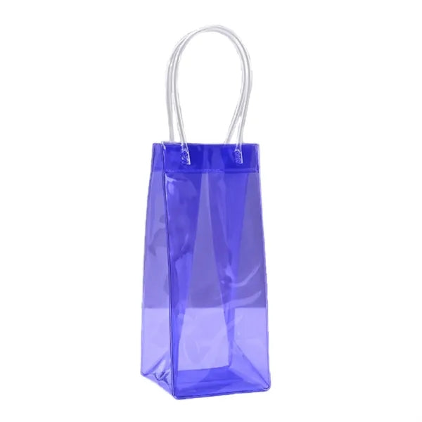 PVC Portable Collapsible Clear Wine Pouch Cooler