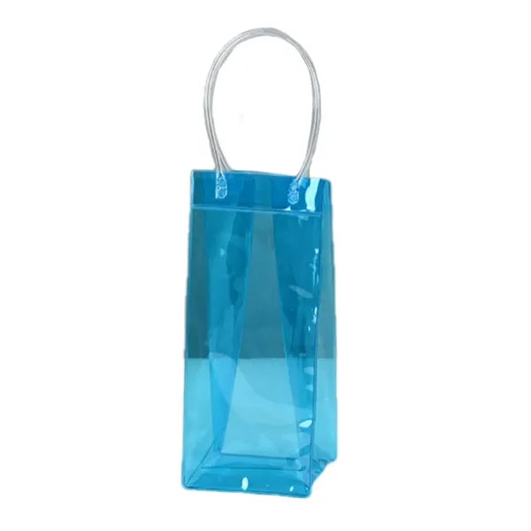 PVC Portable Collapsible Clear Wine Pouch Cooler