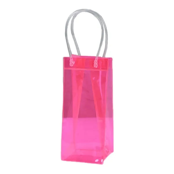 PVC Portable Collapsible Clear Wine Pouch Cooler