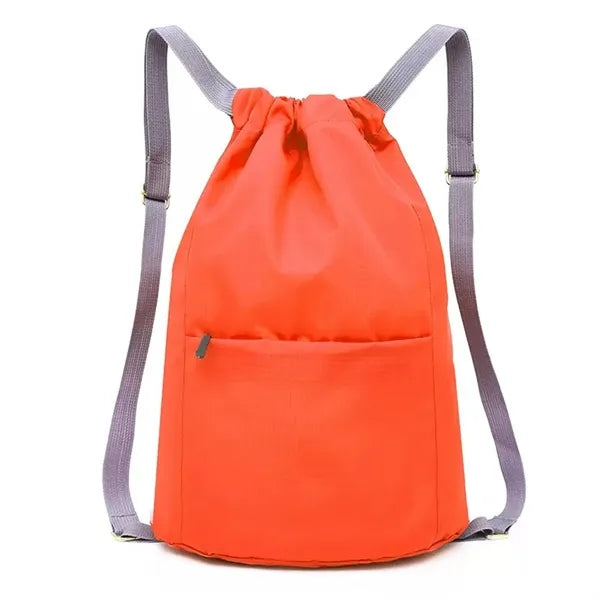 Drawstring Backpack Bag Sport Gym Sackpack