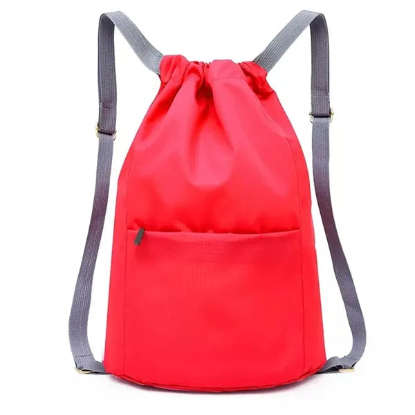 Drawstring Backpack Bag Sport Gym Sackpack