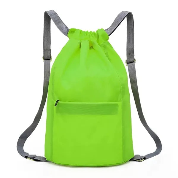Drawstring Backpack Bag Sport Gym Sackpack