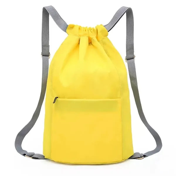 Drawstring Backpack Bag Sport Gym Sackpack