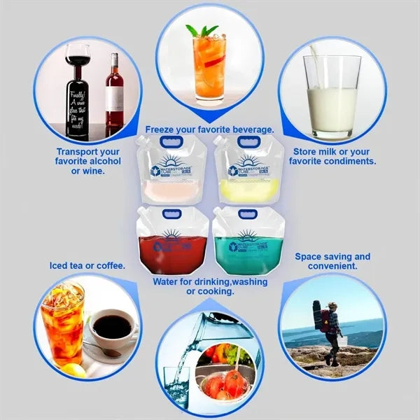 Logo Printed Portable Water Bladder