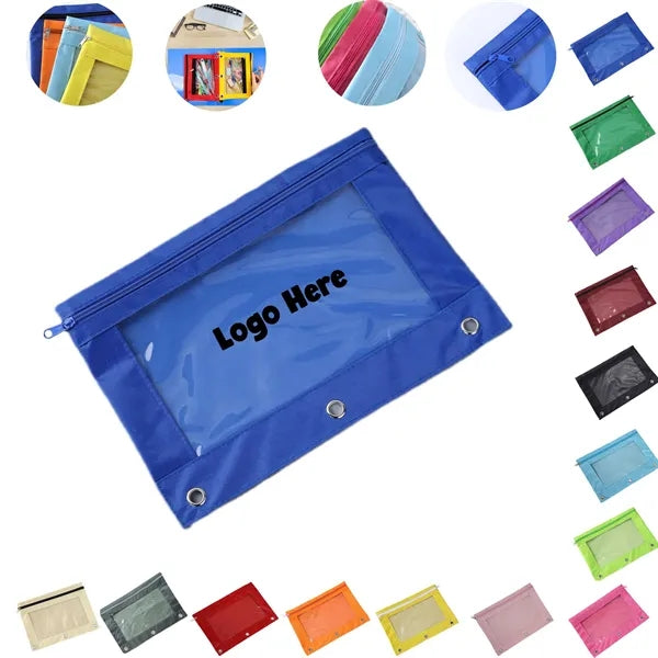 3 Ring Binder Pencil Bag
