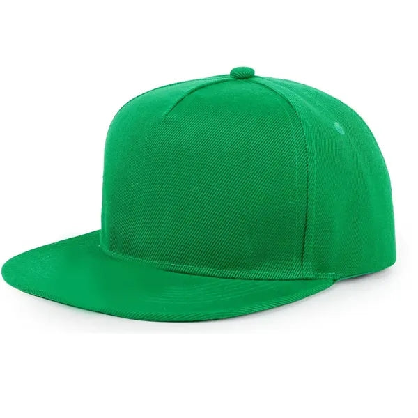 6-Panel Sandwich Caps with Metal Tuck-in Buckle