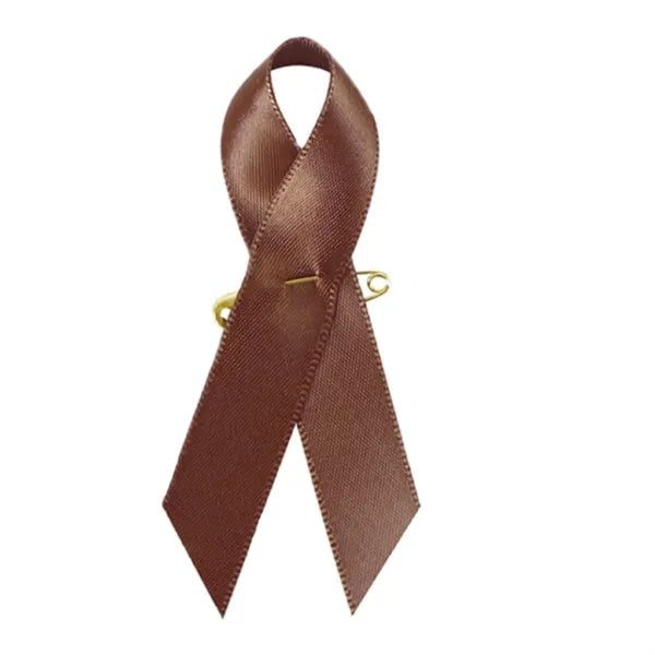 Polyester Satin Fabric Breast Cancer Awareness Ribbon