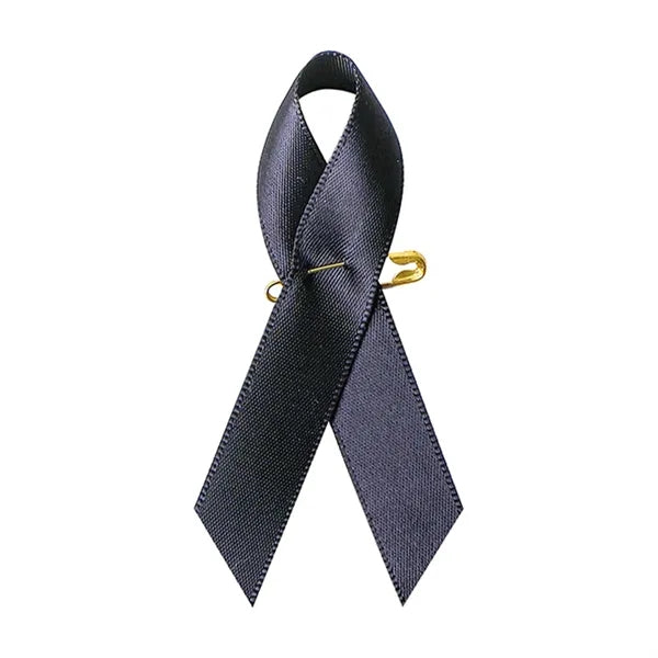 Polyester Satin Fabric Breast Cancer Awareness Ribbon