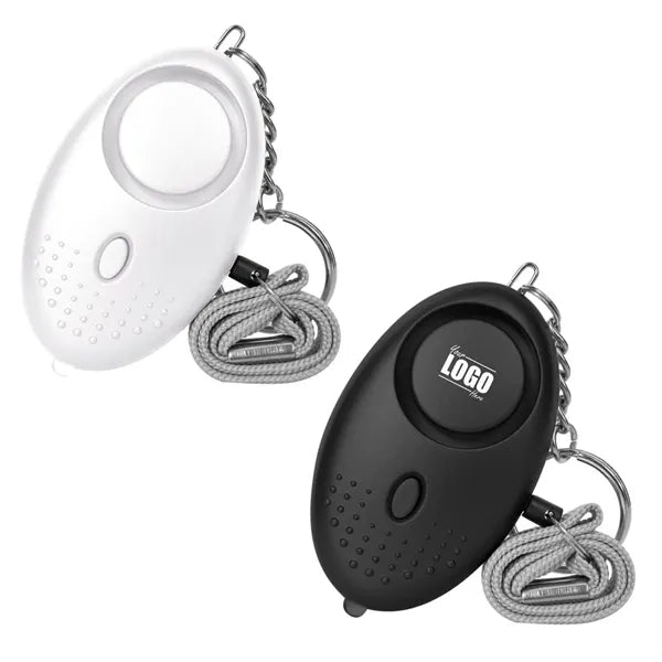 Personal Security Alarm Keychain with LED Light