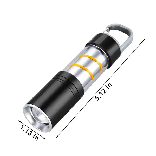 Rechargeable Mini Emergency Flashlight For Outdoor Camping