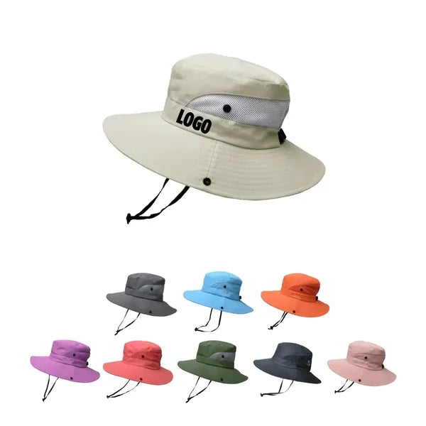 Unisex Wide Brim Beach Sun Hat