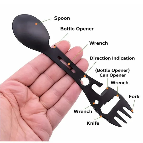 10-in-1 Multifunction Camping Spoon Fork Tool