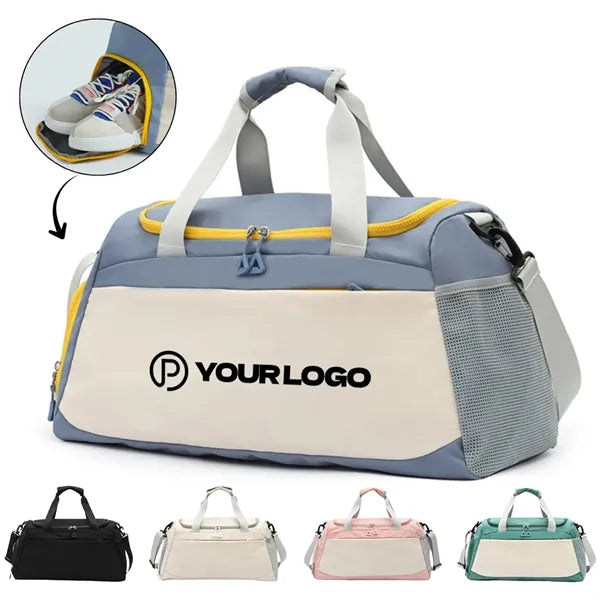 Lightweight Waterproof Sports Duffel Bag For Travel & Gym