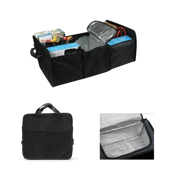 Foldable Car Trunk Organizer for Home Storage