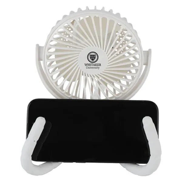 Twisty Rechargeable Portable Fan with Bendable Tripod Feet