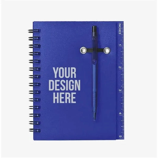 Promo Cover Spiral Notebook & Pen Set