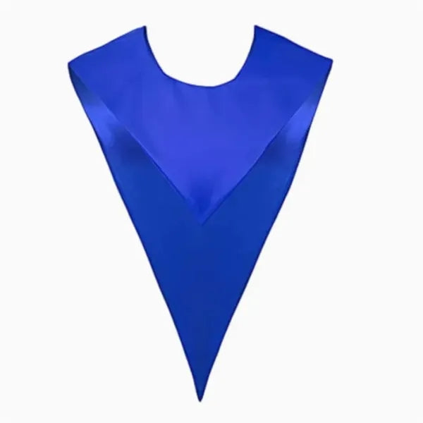 Unisex V-Neck Graduation Stole