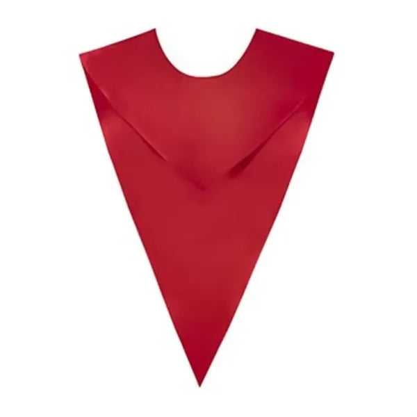 Unisex V-Neck Graduation Stole