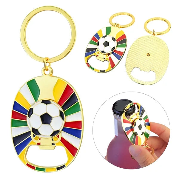 Soccer Bottle Opener Keychain 2026 World Cup Gift