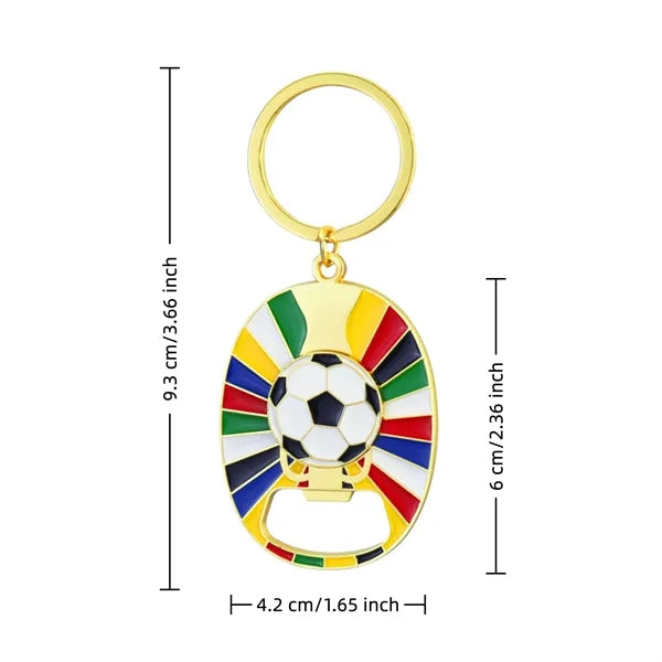 Soccer Bottle Opener Keychain 2026 World Cup Gift