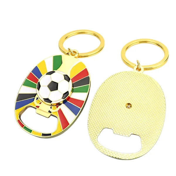 Soccer Bottle Opener Keychain 2026 World Cup Gift