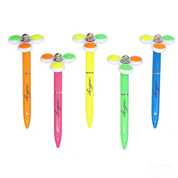 Stress Relief Pen With Mini Fan Decoration