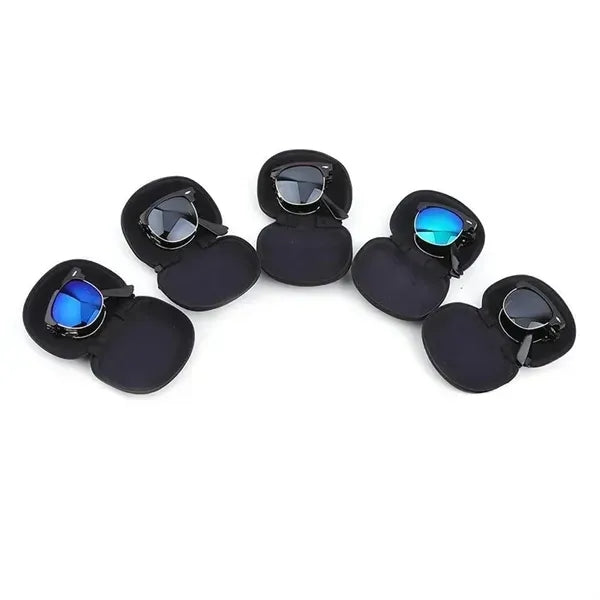 Foldable Fashion Half Frame UV Protection Sunglasses