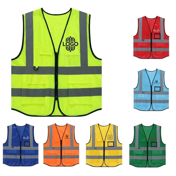High Visibility Reflective Safety Vest