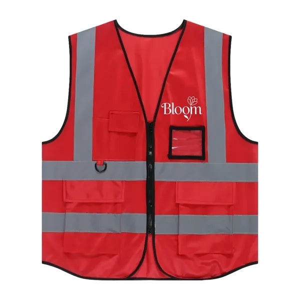 High Visibility Reflective Safety Vest