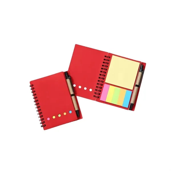 A6 Spiral Sticky Notes Notebook