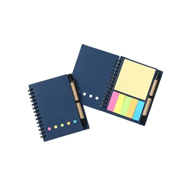 A6 Spiral Sticky Notes Notebook