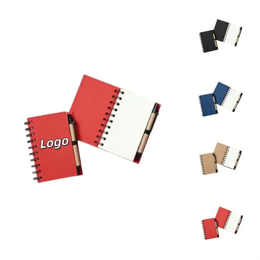 A6 Recyclable Spiral Small Notebook