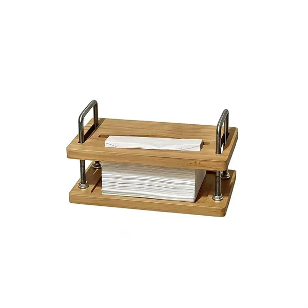 Wooden Floating Tissue Holder