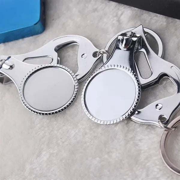 3 in 1 Nail Clipper with Keychain and Bottle Opener